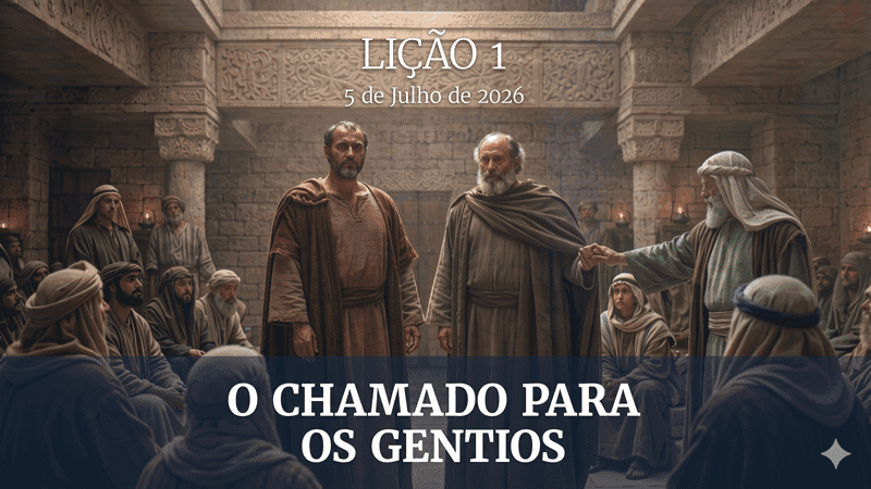 SUBSÍDIOS EBD – LIÇÃO 01 ADULTOS – 3º TRIMESTRE 2026