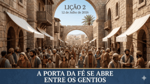 Subsídios EBD. Lição 02 - A porta da fé se abre para os gentios